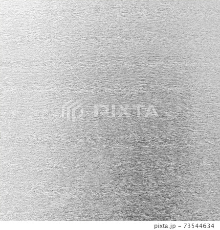 Silver background metallic texture wrapping foil paper shiny white grey metal backdrop for wall paper decoration element 73544634