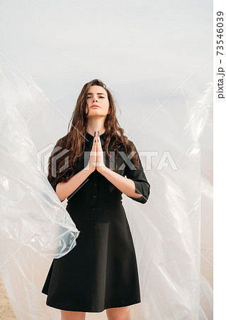 female faith god blessing hope praying woman female faith god blessing hope praying woman 73546039