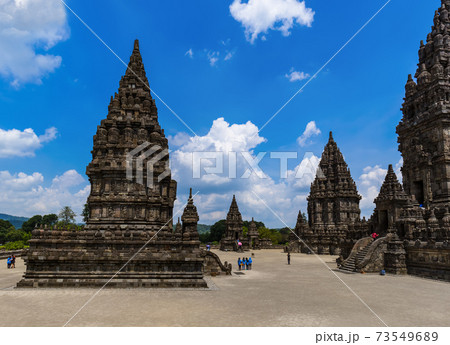 Prambanan temple near Yogyakarta on Java island - Indonesia 73549689