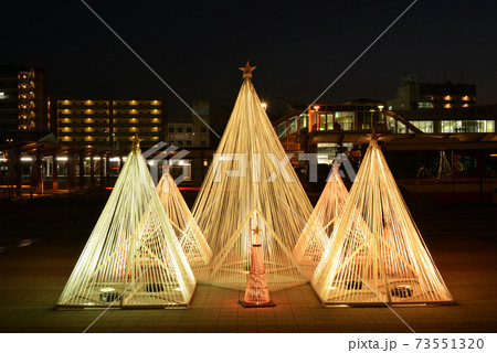 ≪京都　亀岡駅北口　イルミネーション≫　京都府亀岡市 73551320