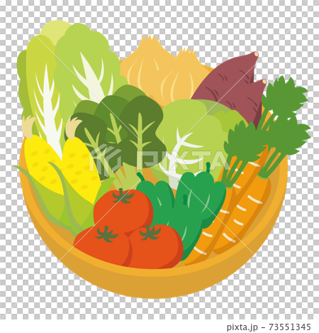Vegetable set basket size 73551345