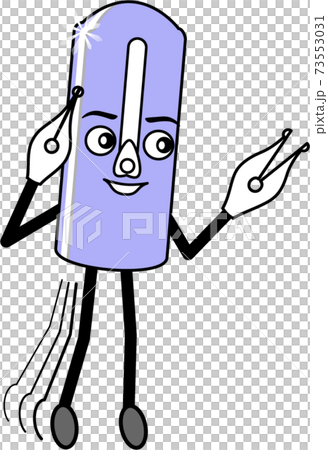 pen, pens, cartoon character 73553031