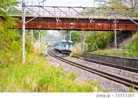 中央東線　信濃境駅　クハ115-436　C6編成 73557267