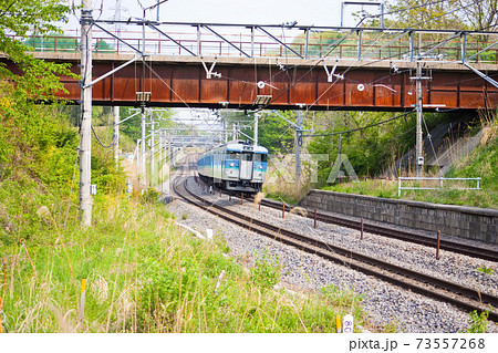 中央東線　信濃境駅　クハ115-436　C6編成 73557268