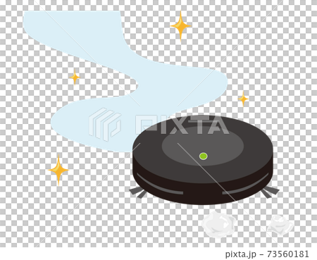 Vector illustration of robot vacuum cleaner Home appliances Vector illustration of robot vacuum cleaner Home appliances 73560181