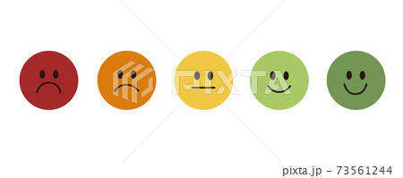 rating smiley faces red to green rating smiley faces red to green 73561244