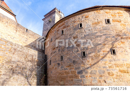 Rothenburg ob der Tauber. Old famous medieval city. Rothenburg ob der Tauber. Old famous medieval city. 73561716