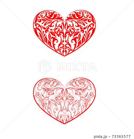 Valentines hearts set Valentines hearts set 73563577
