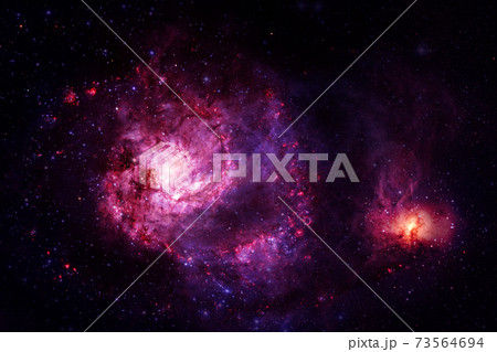 Endless universe. Elements of this image furnished by NASA. 73564694