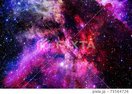 Nebula, cluster of stars in deep space. Elements of this image furnished by NASA 73564726