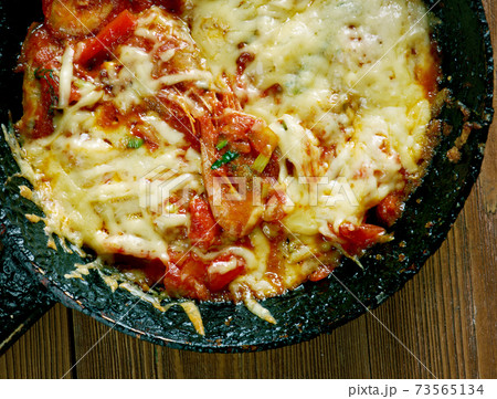 Baked Prawns with Vegetable 73565134