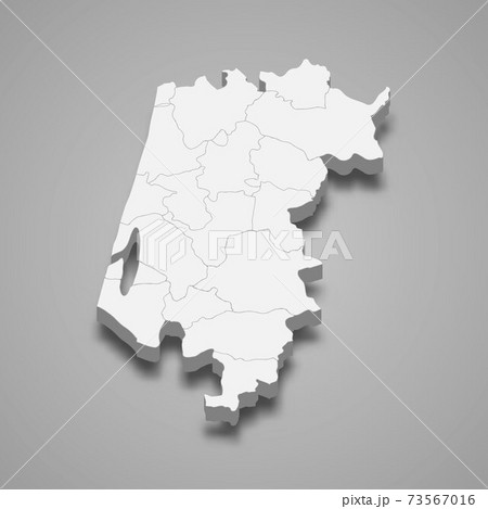 3d isometric map of Aveiro is a district of Portugal 3d isometric map of Aveiro is a district of Portugal 73567016