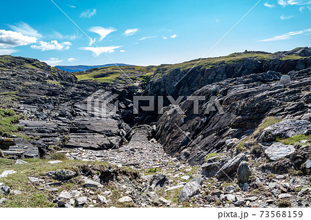 The coastline at Dawros in County Donegal - Ireland The coastline at Dawros in County Donegal - Ireland 73568159
