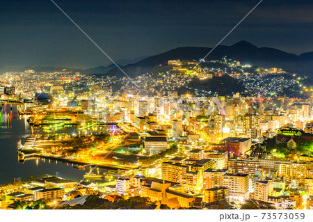 長崎の夜景（鍋冠山） 73573059