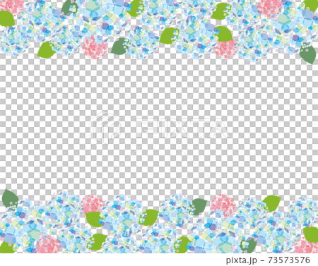 七彩繡球花框架圖卡 73573576