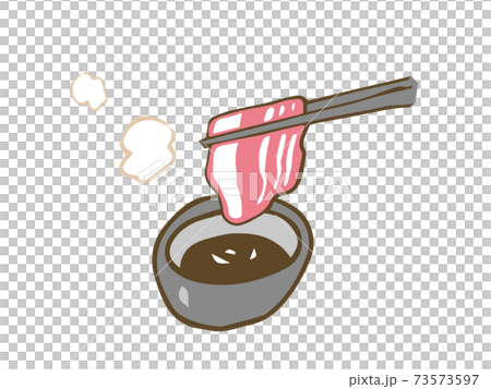 Put on meat chopsticks 73573597