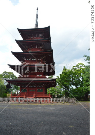 最勝院の「五重塔」(青森県弘前市銅屋町) 最勝院の「五重塔」(青森県弘前市銅屋町) 73574350