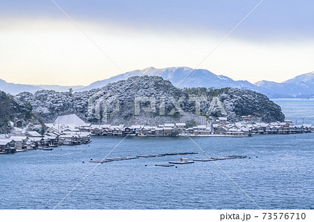 京都 伊根湾風景(冬) 京都 伊根湾風景(冬) 73576710