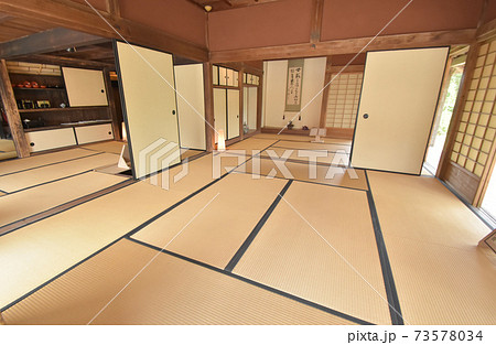 日本遺産・入来武家屋敷の旧増田邸の客間 73578034