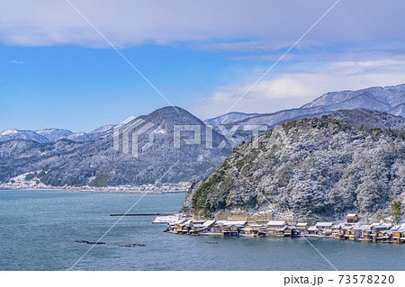 京都 伊根湾風景(冬) 京都 伊根湾風景(冬) 73578220