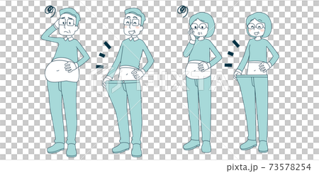 中老年人Metabo治療前後 中老年人Metabo治療前後 73578254