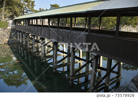 【香川県】高松城の鞘橋 73578926