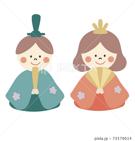 ひなまつり　ひな人形 73579014