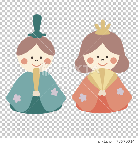 ひなまつり　ひな人形 73579014