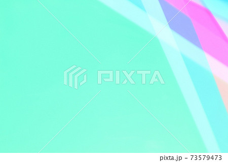 青色系抽象的背景　ライン・枠・フレーム 73579473