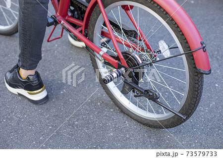 自転車のハブステップの写真素材 [73579733] - PIXTA