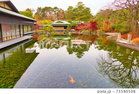 京都迎賓館の池 73580508