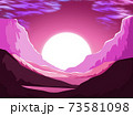 夕焼け背景 73581098