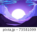 夕焼け背景 73581099