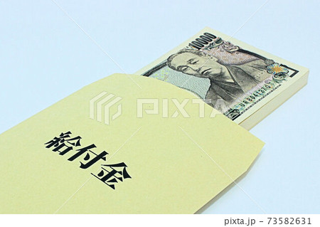 【給付金・助成金・協力金などに関する記事のサムネイルに】長形8号封筒と百万円の札束 【給付金・助成金・協力金などに関する記事のサムネイルに】長形8号封筒と百万円の札束 73582631
