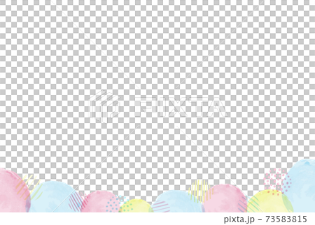Cute watercolor pastel background material Cute watercolor pastel background material 73583815
