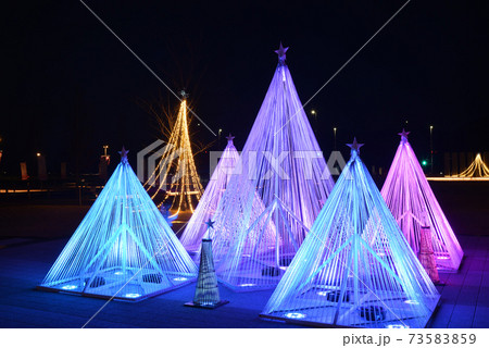 ≪京都　亀岡駅北口　イルミネーション≫　京都府亀岡市 73583859