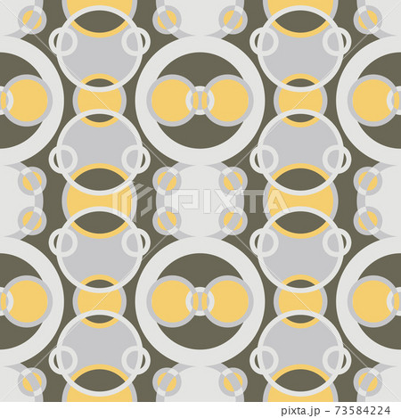 Circles abstract geometric seamless pattern 73584224