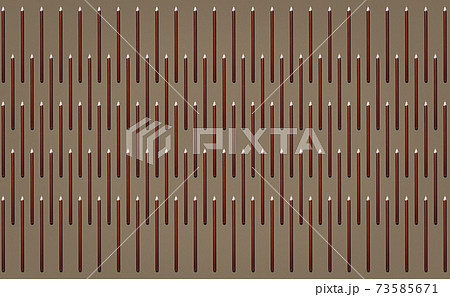 Pattern of brown pencils. 73585671