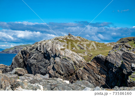 The coastline at Dawros in County Donegal - Ireland The coastline at Dawros in County Donegal - Ireland 73586160