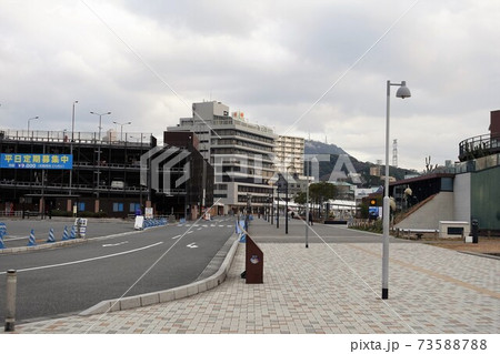 朝の下関市水族館「海響館」周辺 下関グランドホテル 朝の下関市水族館「海響館」周辺 下関グランドホテル 73588788
