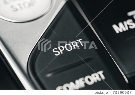 Buttons panel of the car on the dashboard Buttons panel of the car on the dashboard 73590637