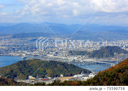 絵下山 眺望 広島市内 絵下山 眺望 広島市内 73590758