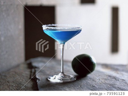 Blue cocktail Blue cocktail 73591123