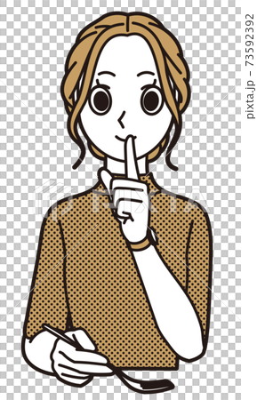 一個不說話就吃飯的女人 73592392