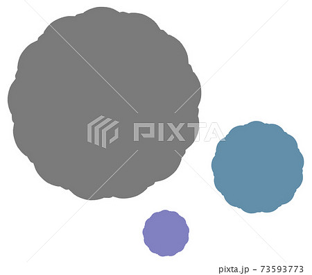 ウイルスや病原体のイメージ素材 ウイルスや病原体のイメージ素材 73593773