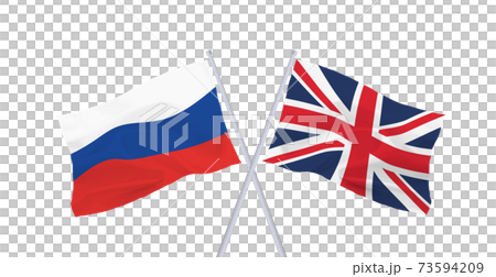 英國國旗俄羅斯國旗 73594209