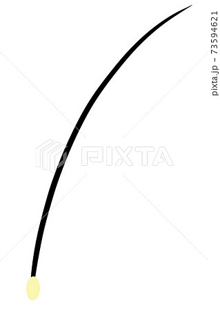 髪の毛 角栓 汚れのイラスト素材 髪の毛 角栓 汚れのイラスト素材
