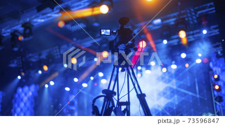 studio camera at the concert. studio camera at the concert. 73596847