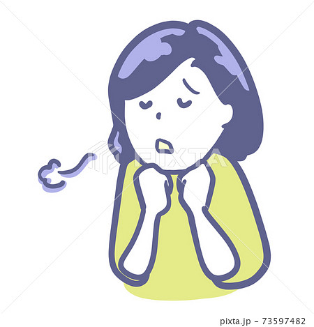 頭痛の種　溜息　2色 73597482