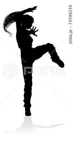 Street Dance Dancer Silhouetteのイラスト素材 Street Dance Dancer Silhouetteのイラスト素材